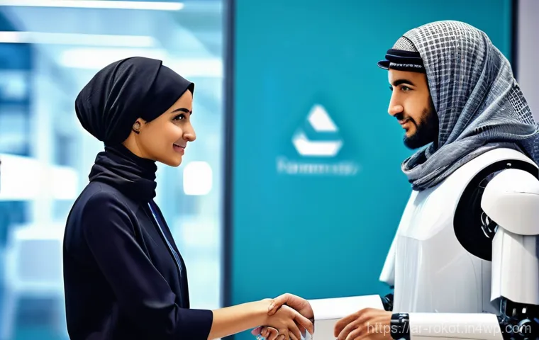 로봇 윤리 규범과 관계 법령 현황 - **Prompt: Ethical AI in Contemplation within an Arabic-Inspired Setting**
    A highly sophisticated...