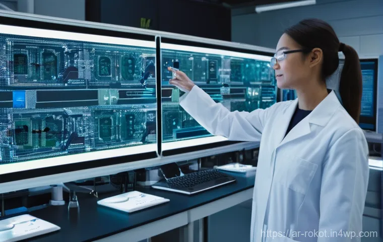 로봇의 사회적 가치와 윤리적 고려 - **Prompt:** A bustling, modern city square in a futuristic setting, vibrant and illuminated by soft,...